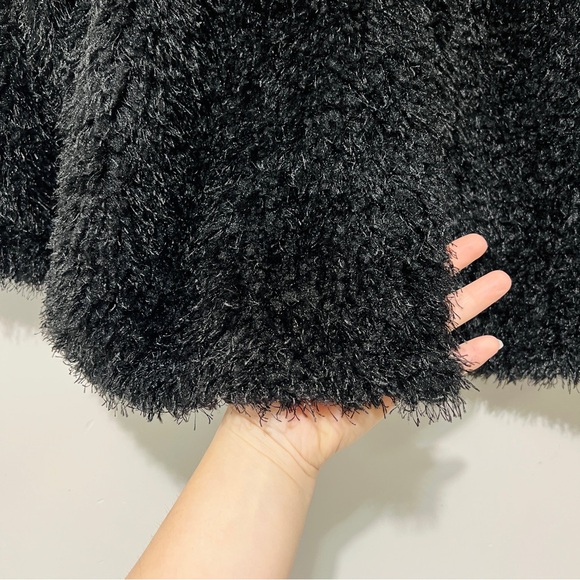 Mododoc Faux Fur Shag Sweater Jacket Cardigan - Picture 6 of 14